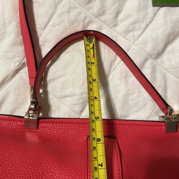 RARE like new Kate Spade NY Rosaline Parchment Drive Leather Satchel Bag - Picture 10 of 16